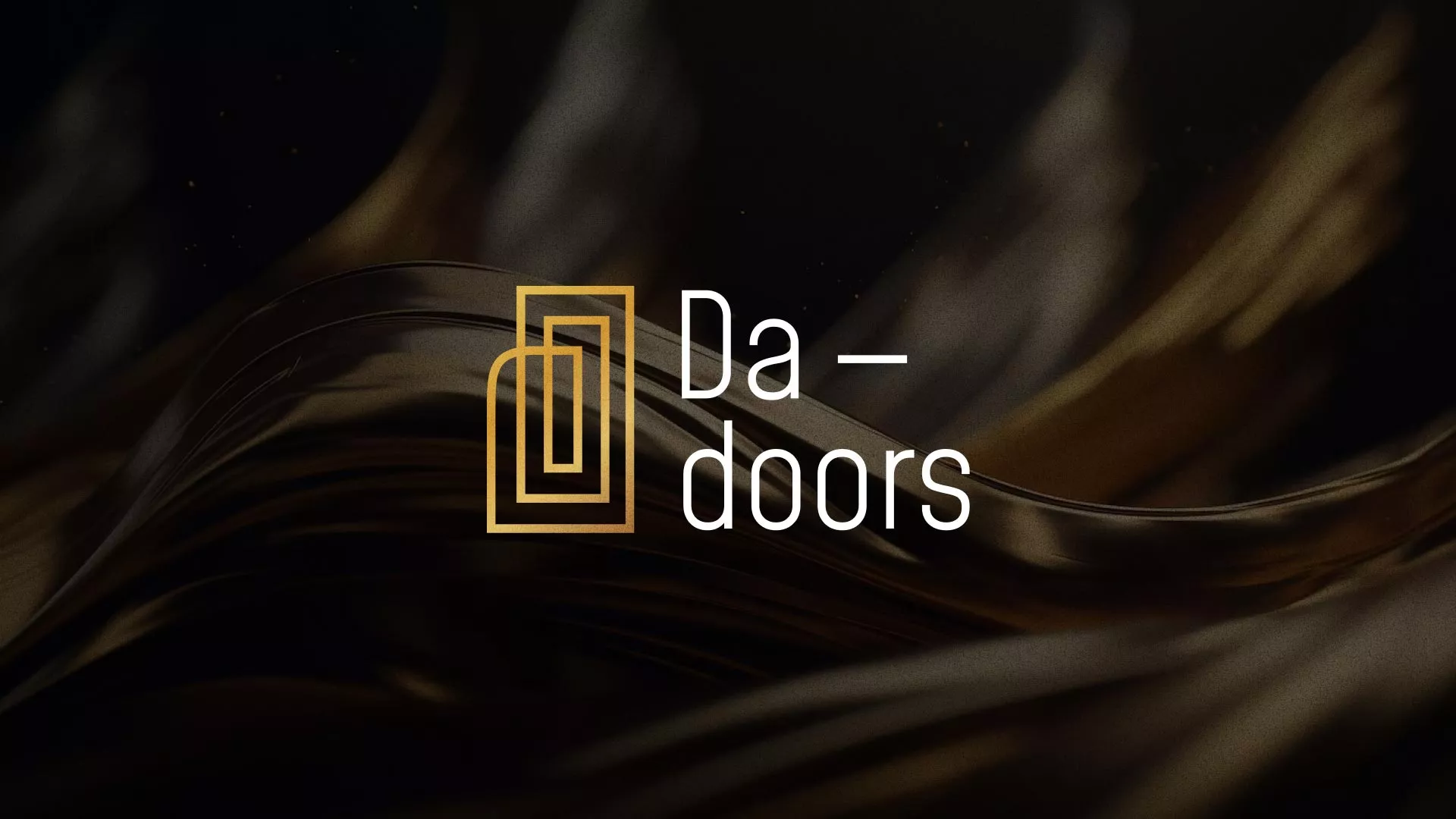 Разработка логотипа для компании «DA-DOORS» в Спас-Деменске
